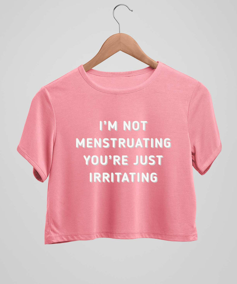 I'm not menstruating - Crop top - TheBTclub