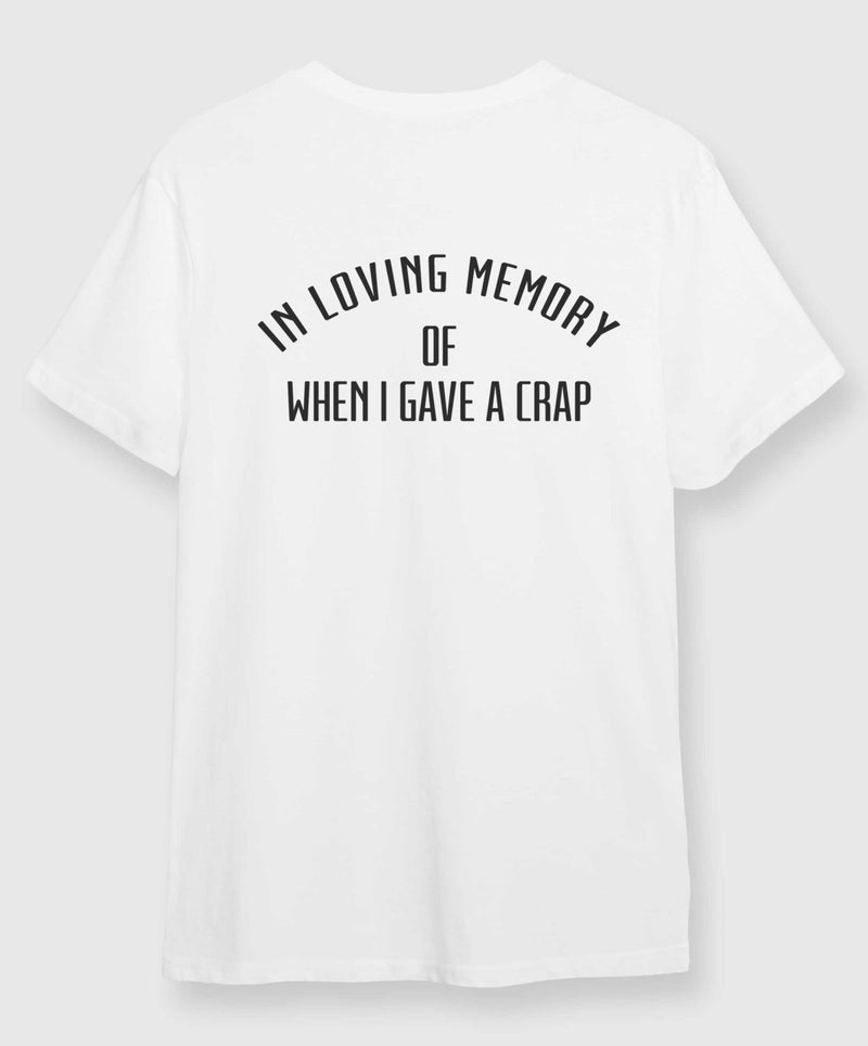 In loving memory of when I gave a crap - TheBTclub