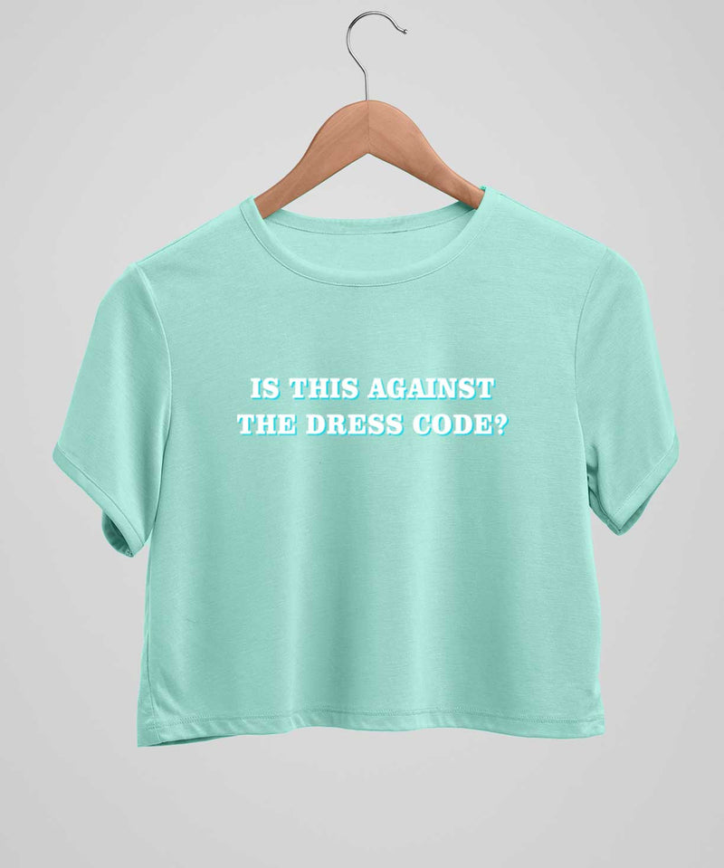 Is this against the dress code? - Crop top - TheBTclub