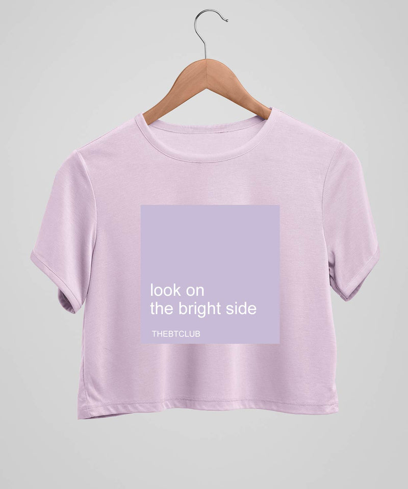 Look on the bright side - Crop top - TheBTclub