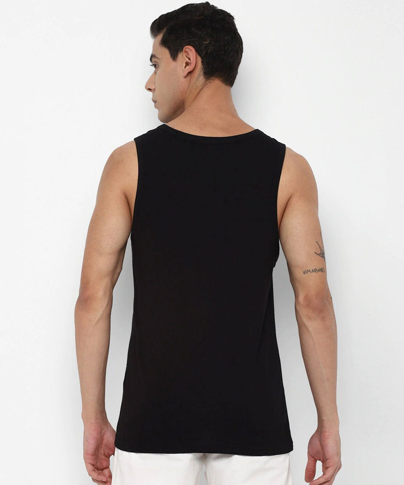 Men's Vest Top - Black