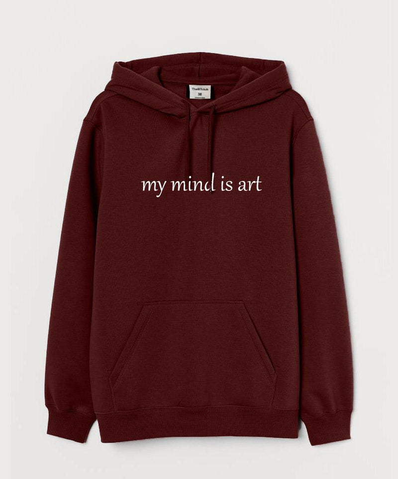 My mind is art - Hooded Sweatshirt - TheBTclub