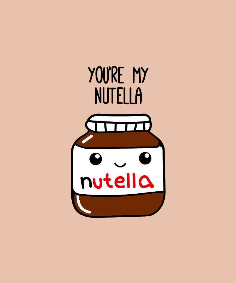 You're my nutella - Comfort Fit Crop top