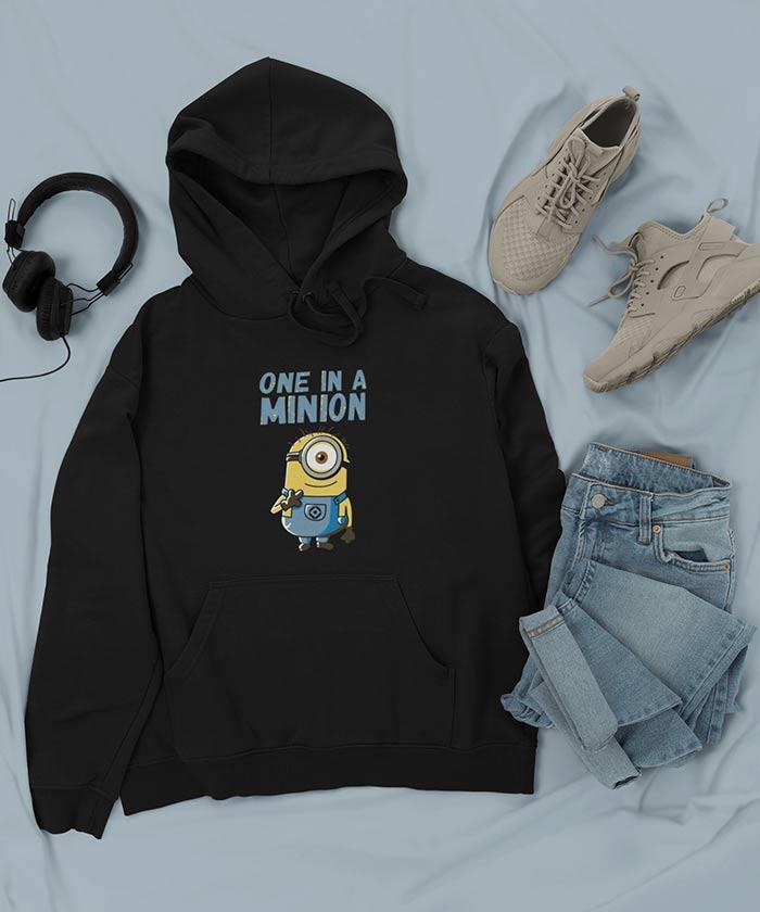One in a minion - Hooded Sweatshirt - TheBTclub