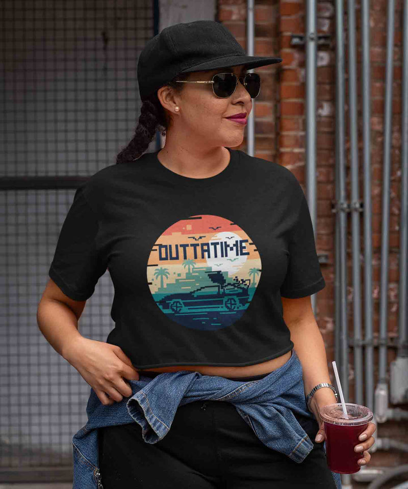 Outtatime - Crop top - TheBTclub