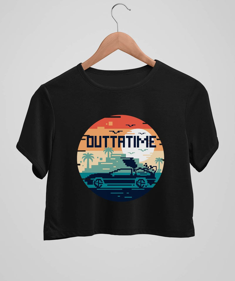 Outtatime - Crop top - TheBTclub
