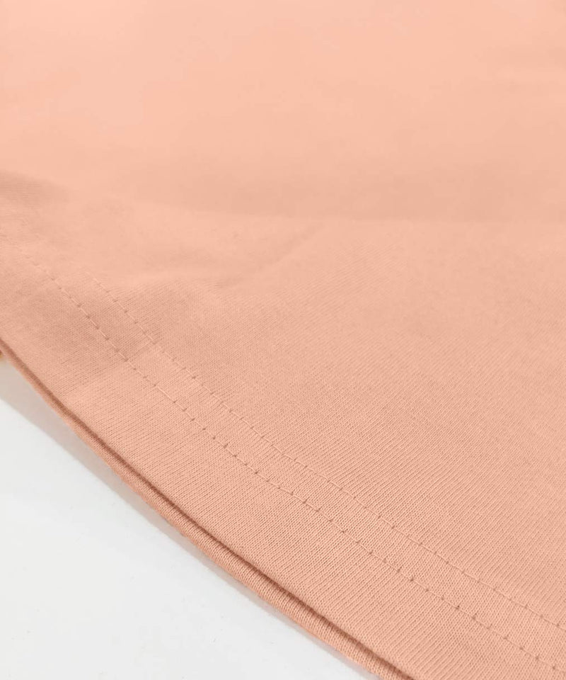 Comfort Fit Crop top - Peach
