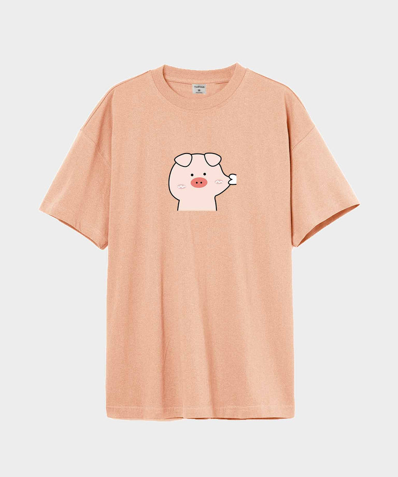 Piggy - Oversized T-shirt - TheBTclub