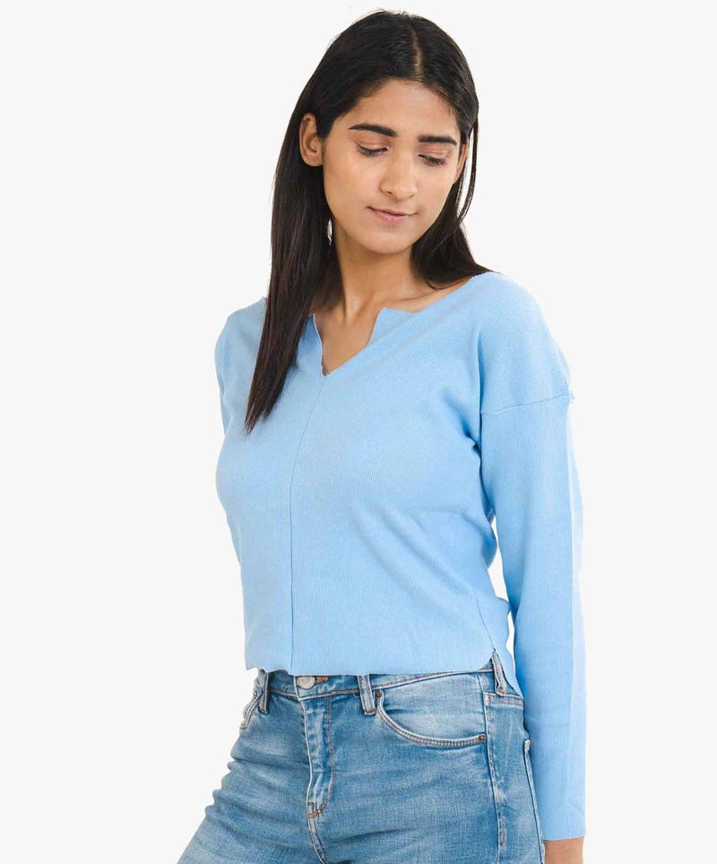 Ribbed Comfort Fit Top