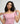 Ribbed Off Shoulder Dress - Rose Pink - TheBTclub