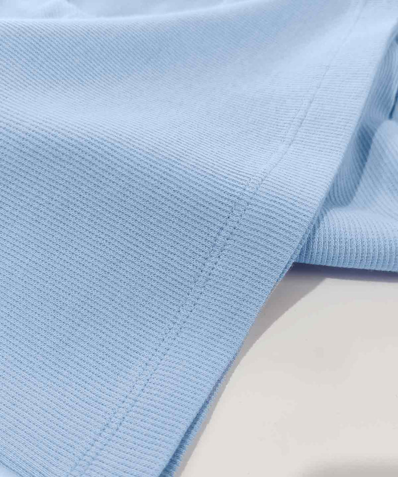 Ribbed Polo T-shirt