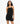 Ribbed Thin Strap Dress - Black - TheBTclub