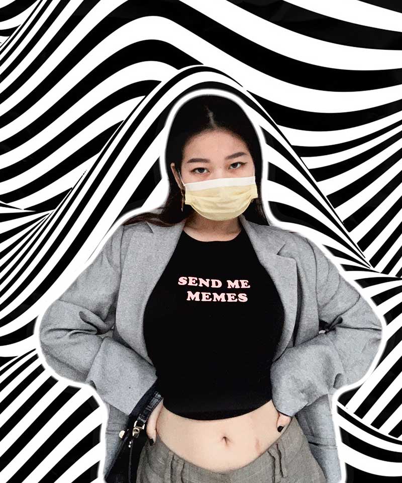 Send me memes - Crop top - TheBTclub