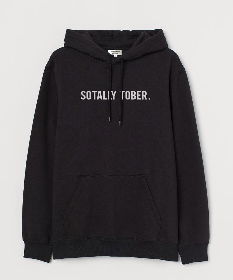 Sotally tober. - Hooded Sweatshirt - TheBTclub