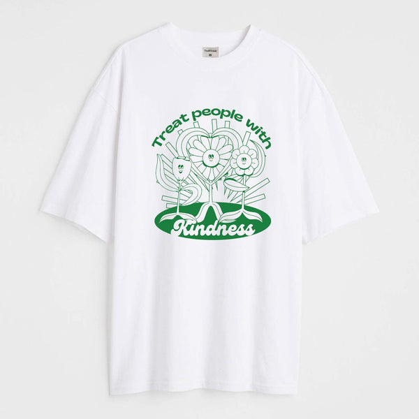 Treat people with Kindness Oversized T shirt