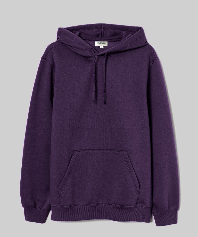 Wine - Basic Hooded Sweatshirt